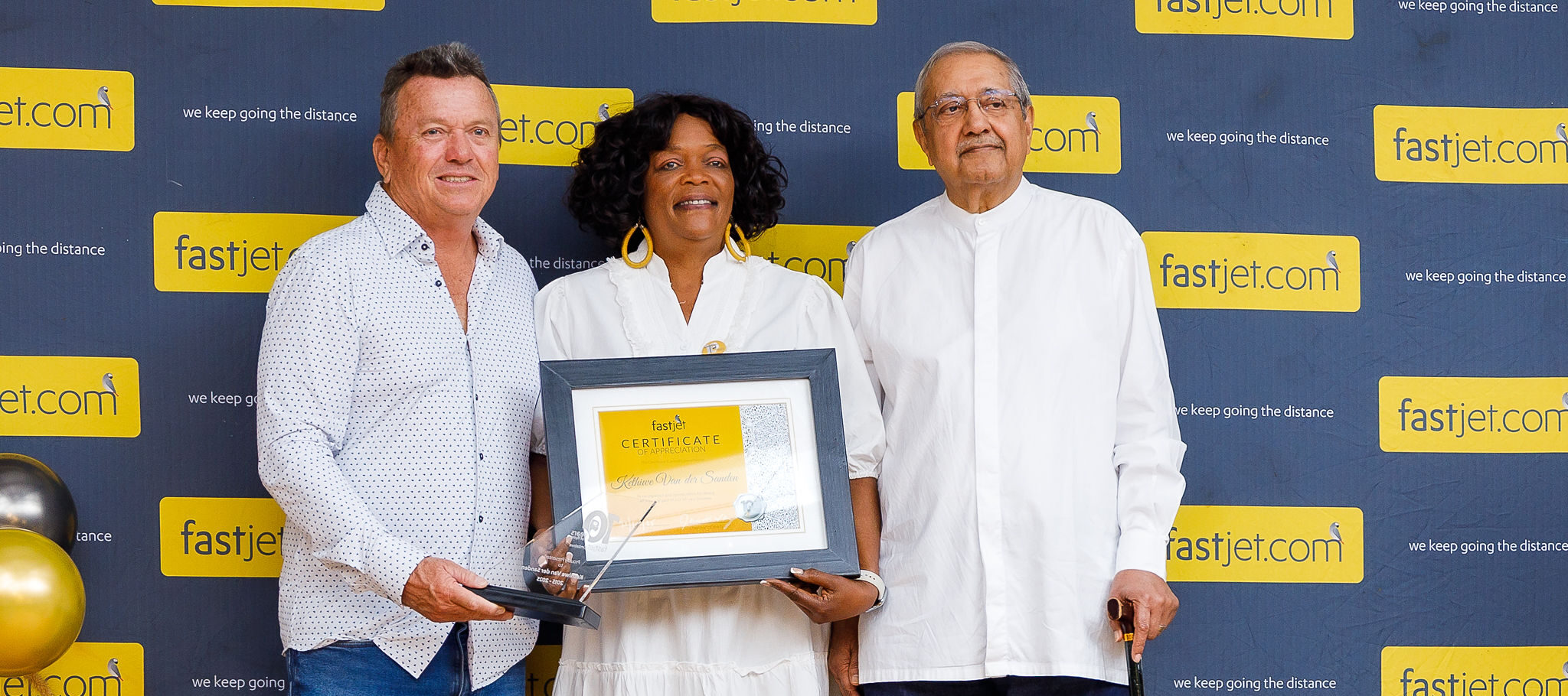 Celebrating 10 years of connection, growth, and teamwork with fastjet Zimbabwe – Kathy Van der Sanden