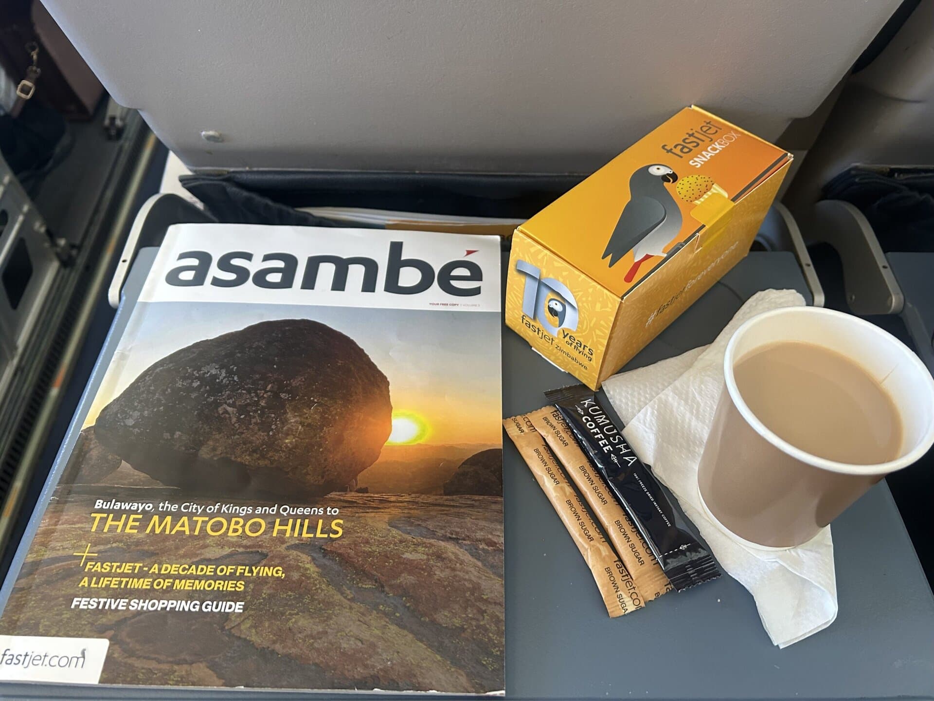 FASTJET ELEVATES ITS REGIONAL IN-FLIGHT EXPERIENCE WITH KUMUSHA COFFEE